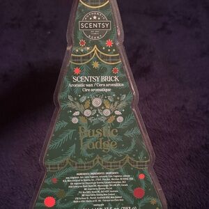 Scentsy Rustic Lodge Aromatic Wax Brick - Forest Green